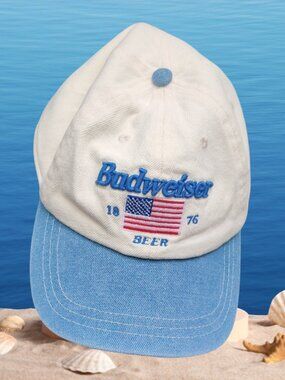 NEW!!! AMERICAN EAGLE “BUDWEISER BEER” BASEBALL CAP - ONE SIZE
